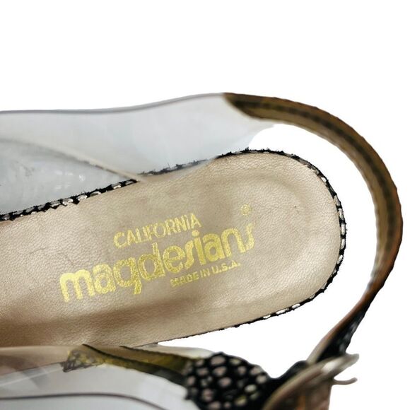 CALIFORNIA Magdesians Sling Back Shoes Women’s Size 9 - Picture 7 of 8